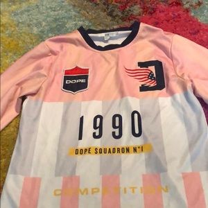 Pink Long Sleeve Jersey /Dope